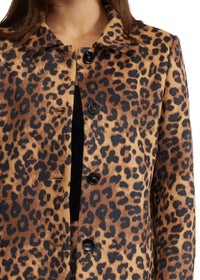 Sharon Animal Print Coat