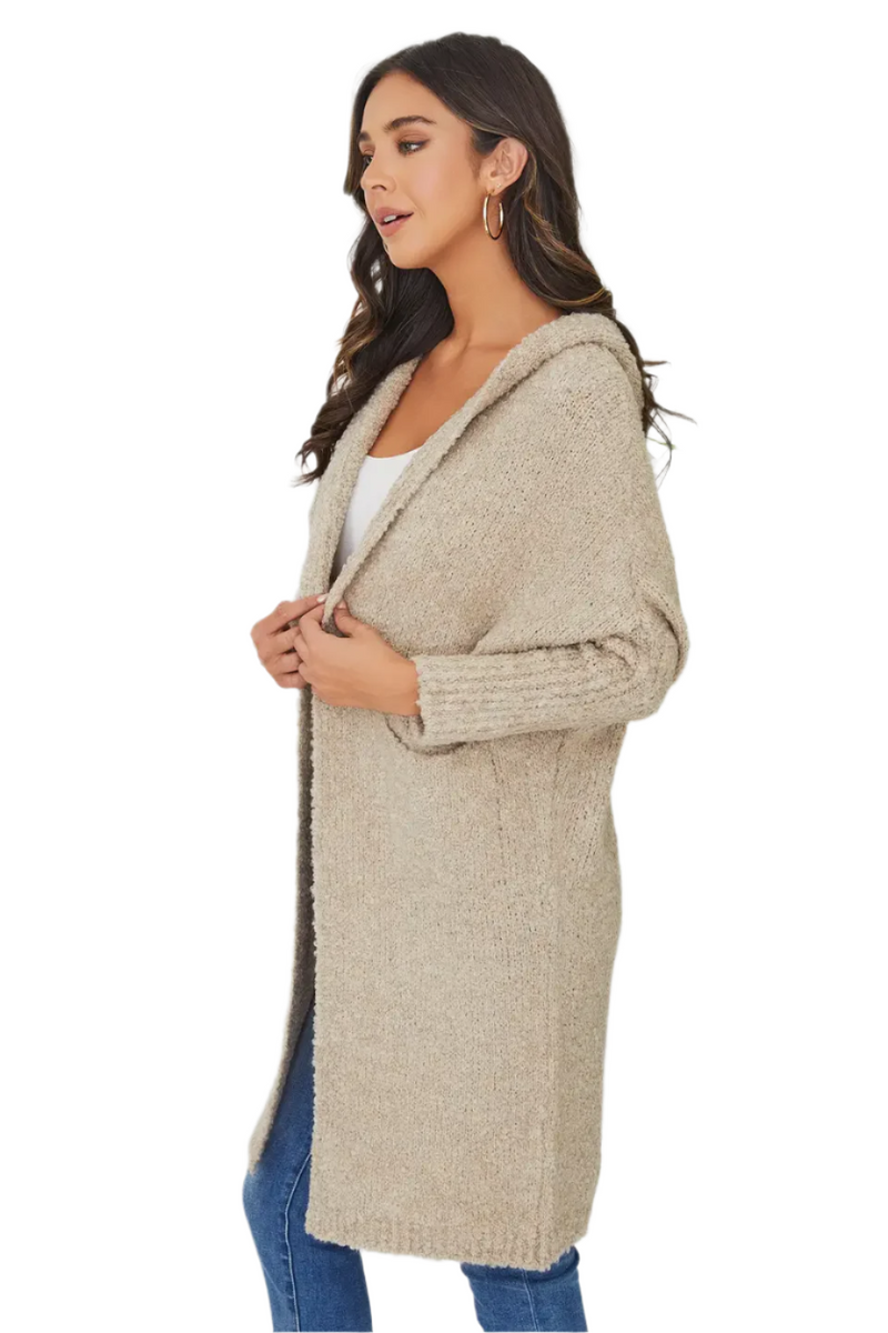 Boucle Knit Cardigan