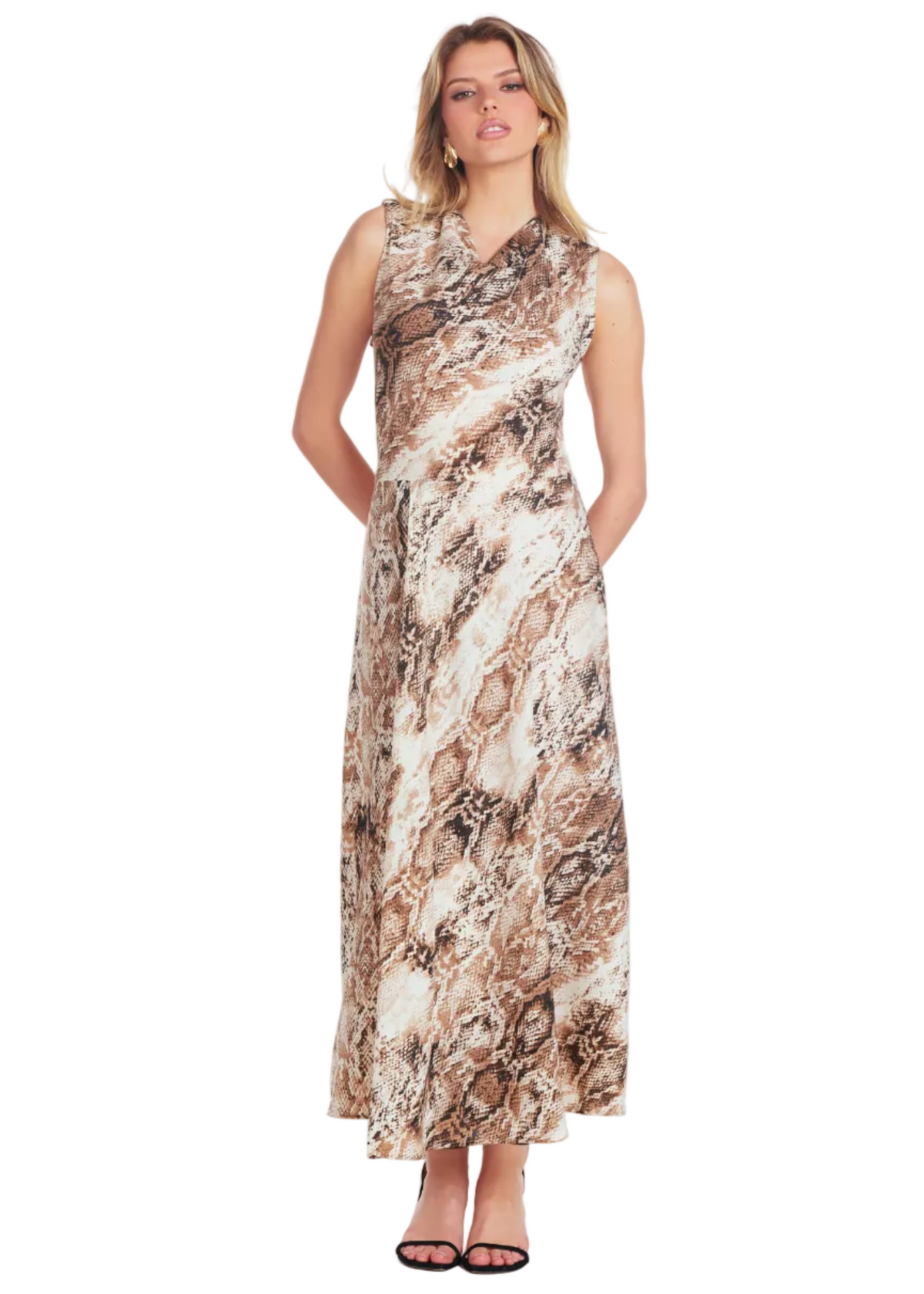 Jardine Cowl Neck Dress