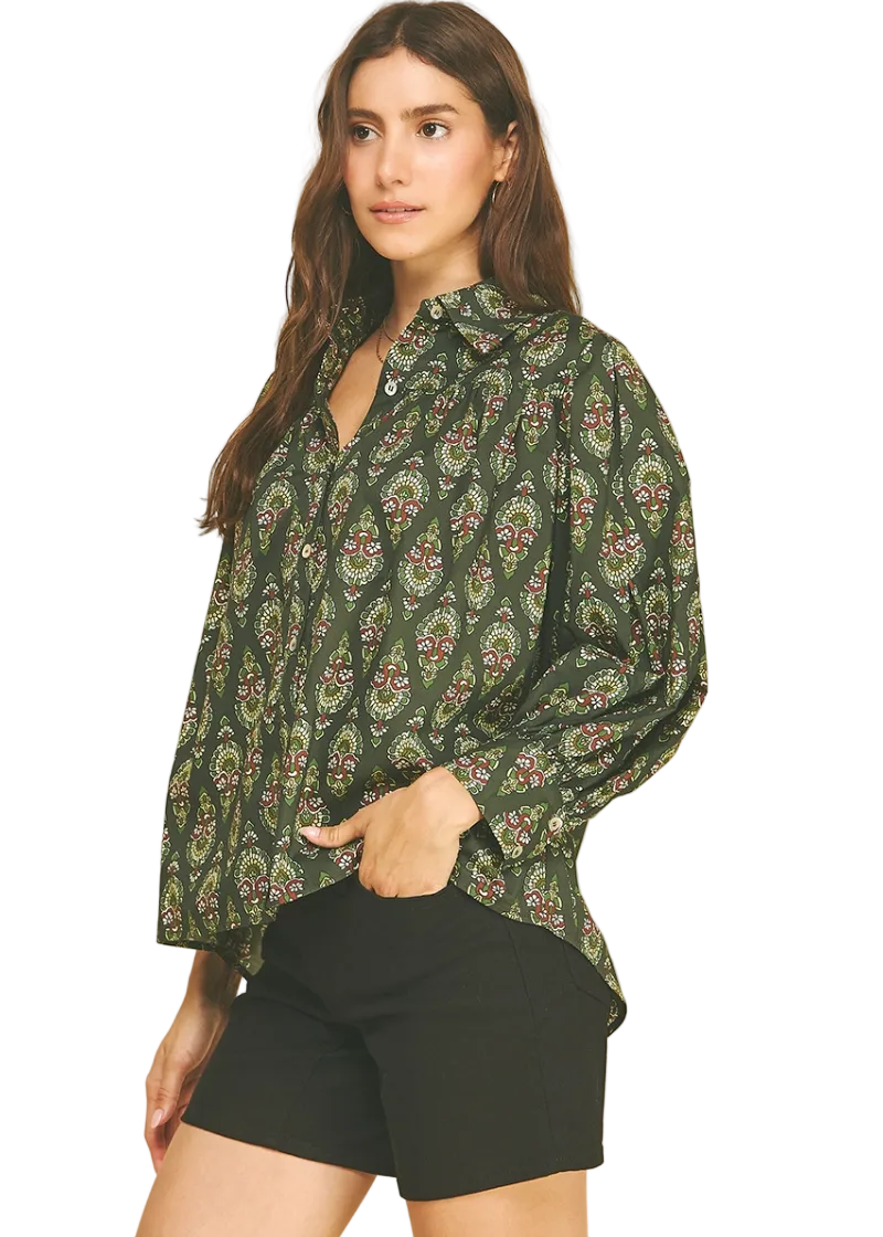 Long Sleeve Blouse