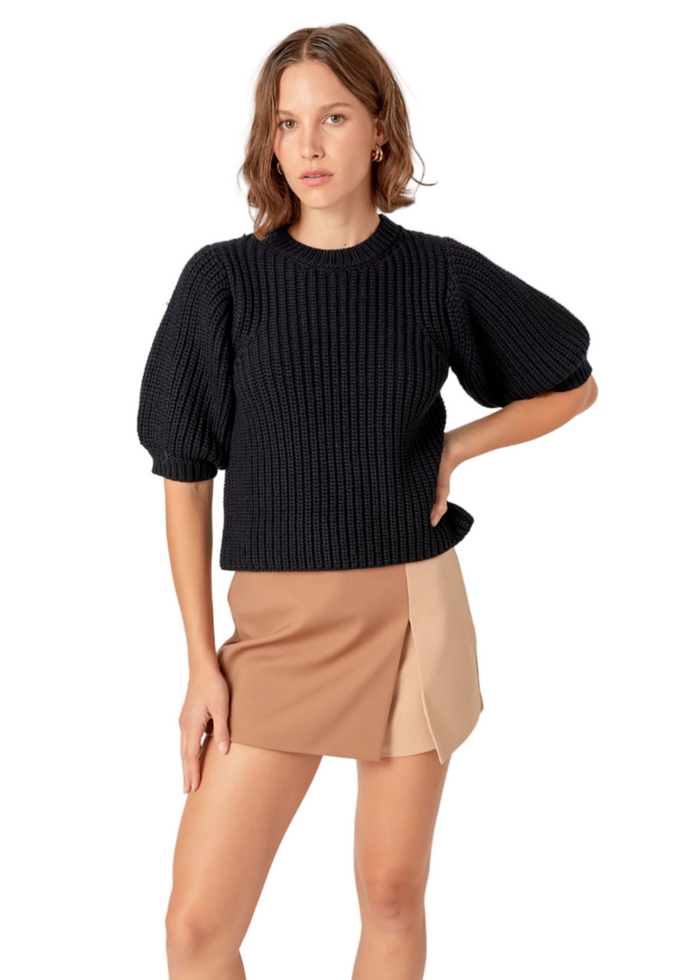 Colorblock High Rise Skort