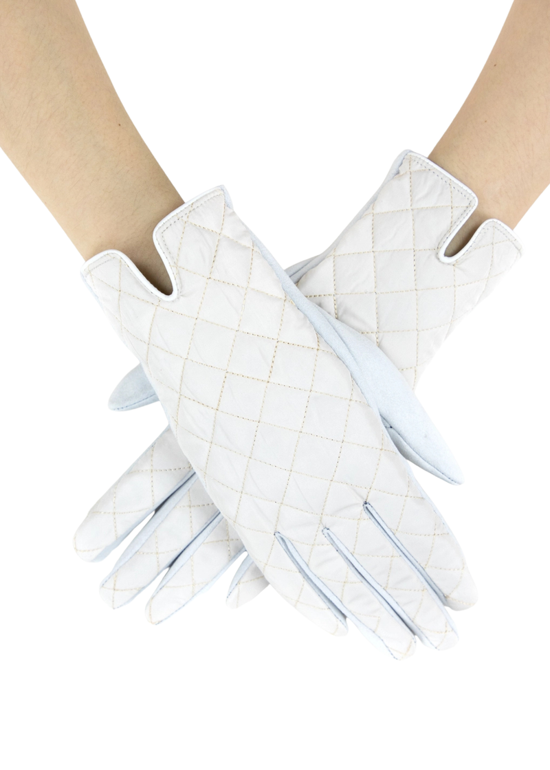 Quilted Solid Gloves