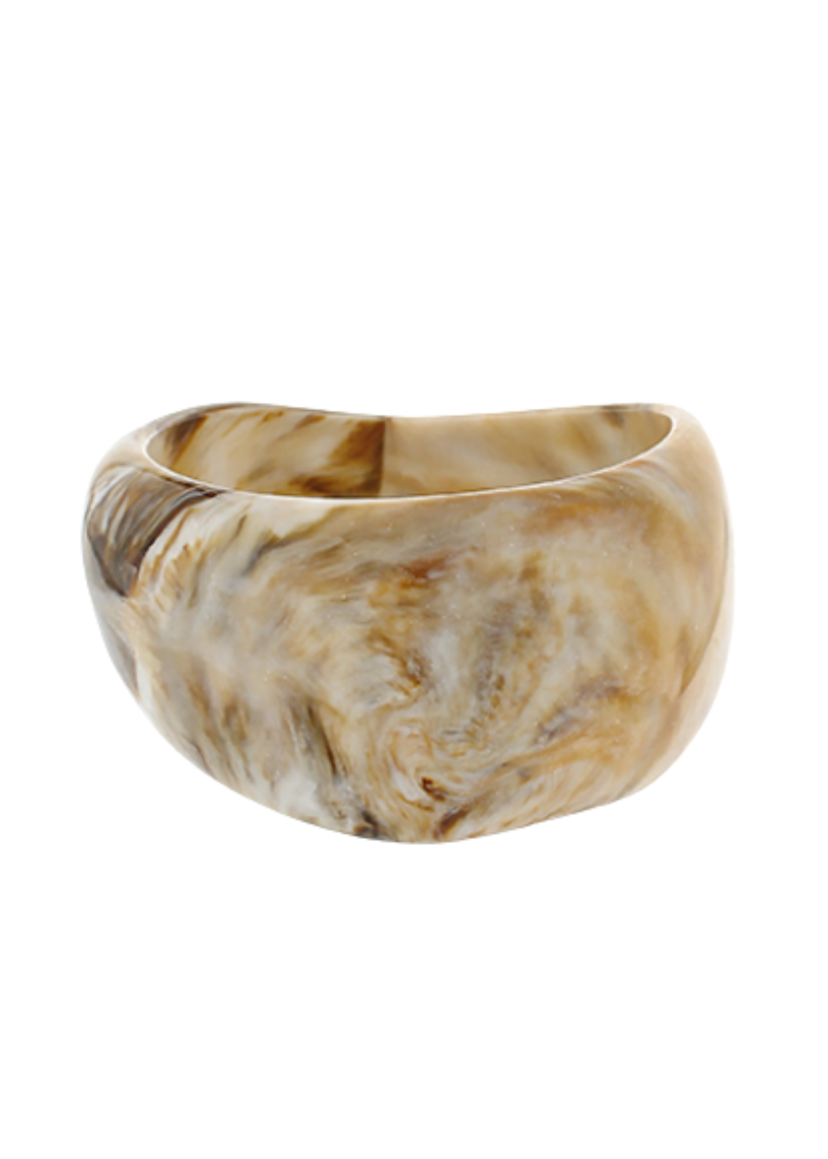 Chunky Acrylic Bangle Bracelet