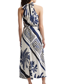 Brynlee Printed Halter Maxi Dress