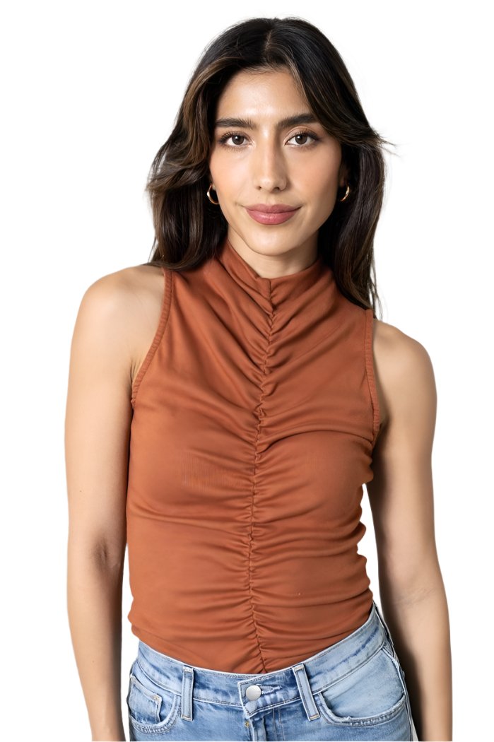 Monet Ruched Tank