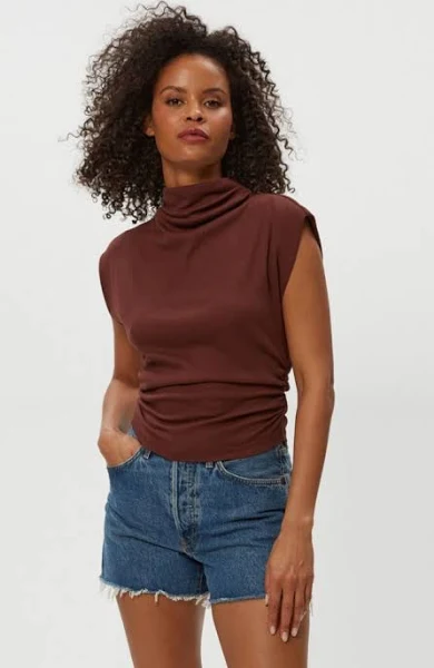 Amara Mock Neck Top