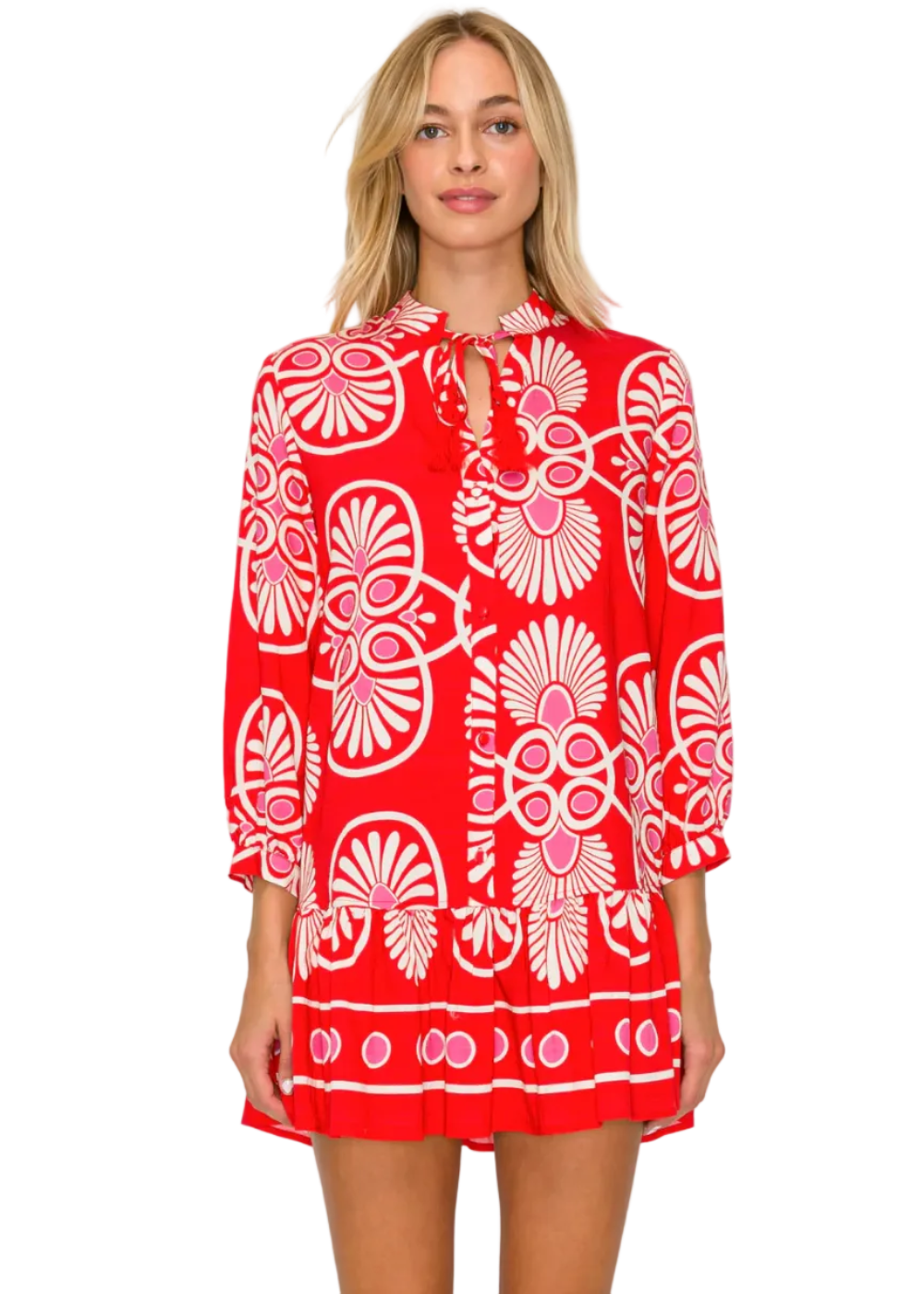 Festival Medallion Short Dress