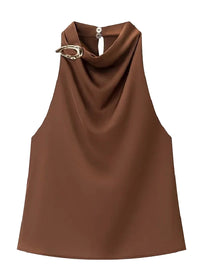 Embellishment Halter Top