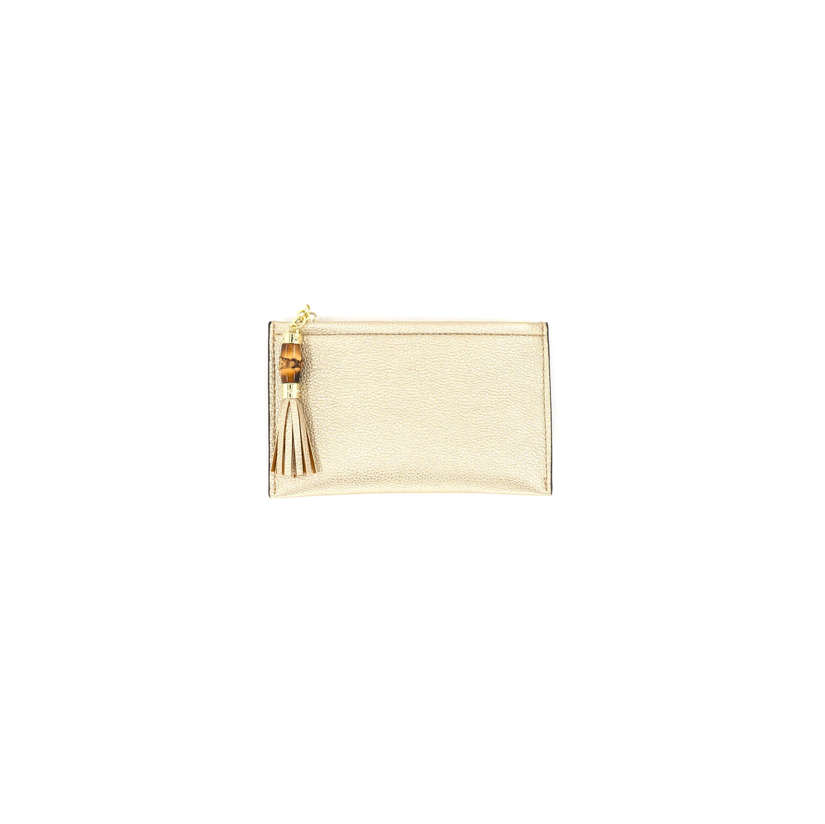 Leather Tassel Mini Wallet