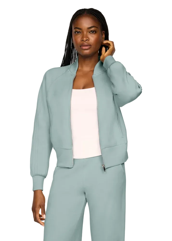 Pintuck Track Jacket