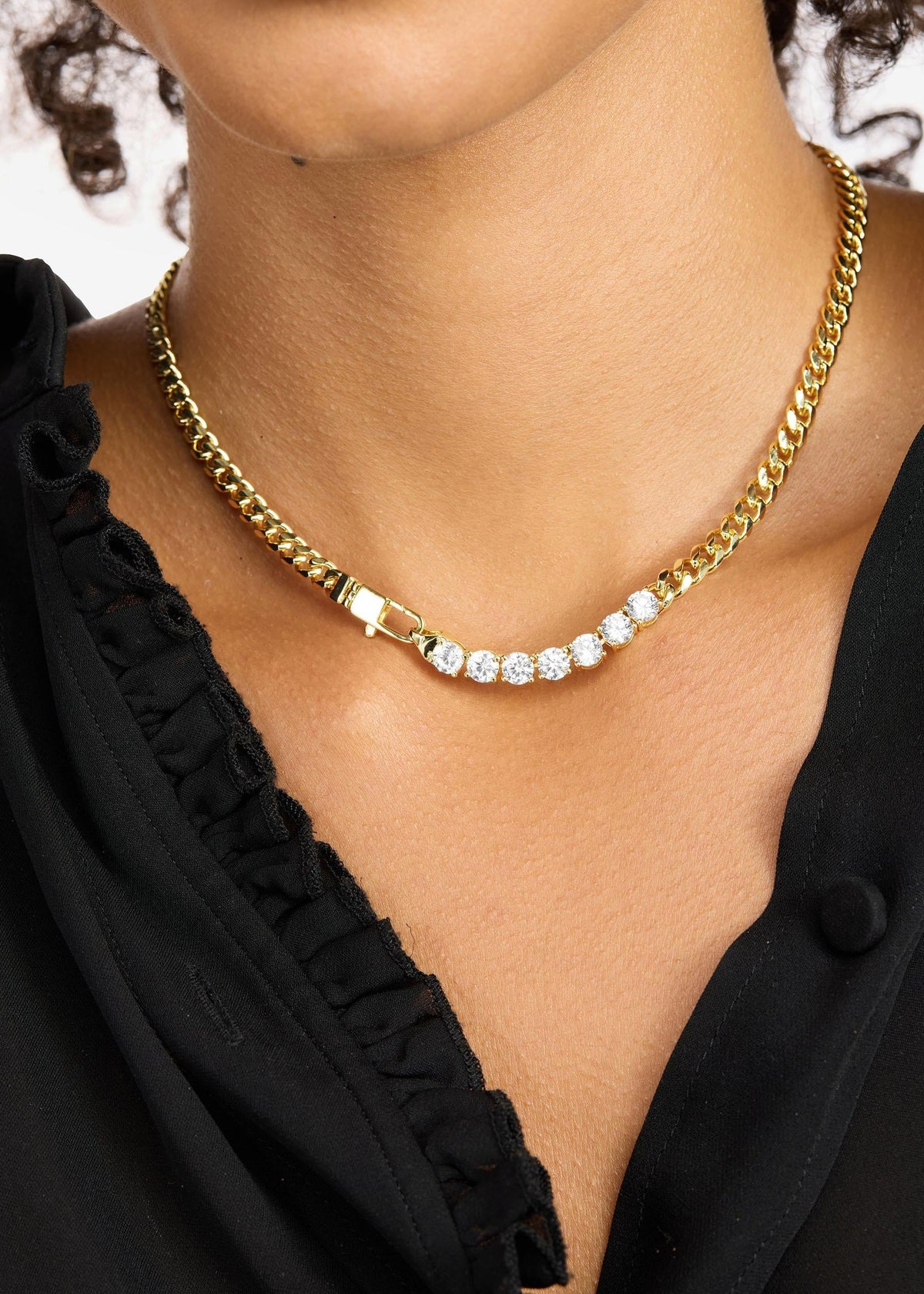 Baby Julian Loves Diamonds Necklace 16'