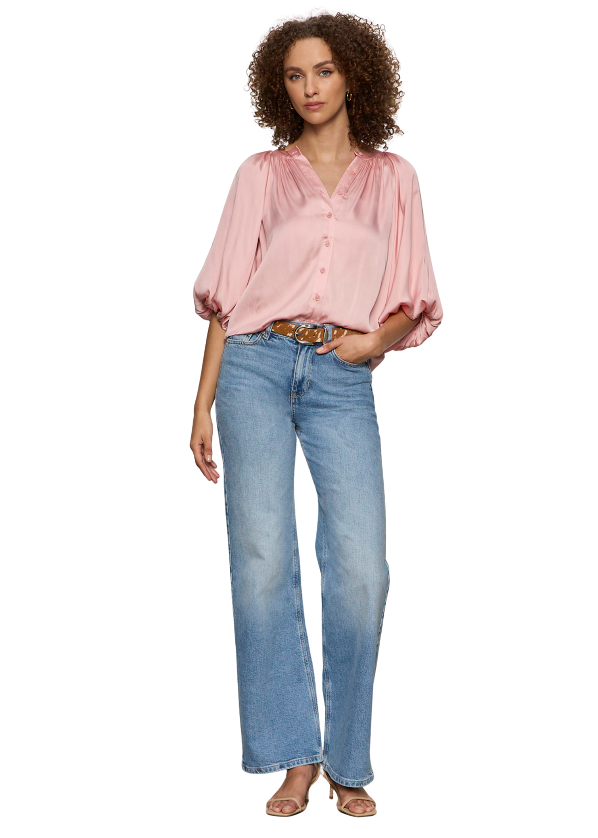 Plenty Of Love Bubble Blouse