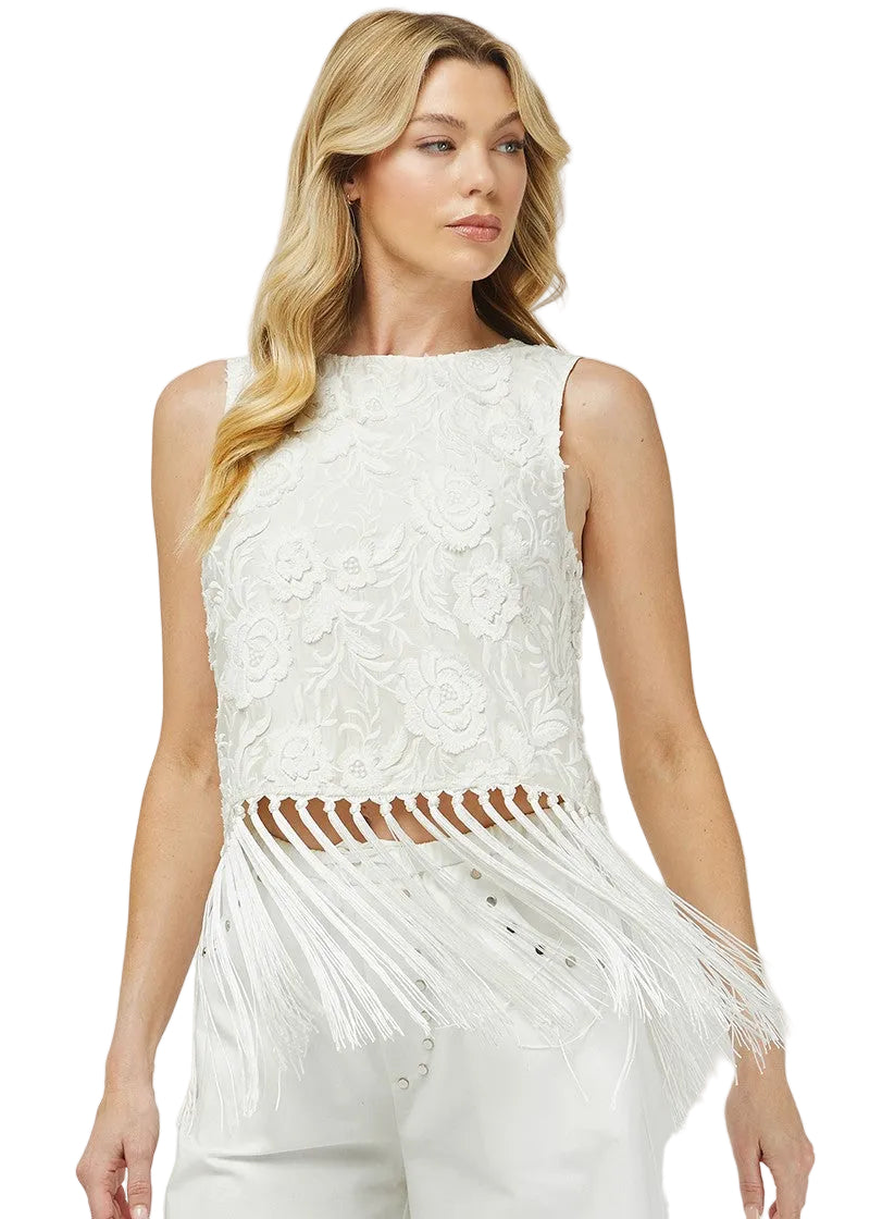Tassels Sleeveless Top
