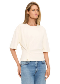 Zinnia Side Pleated Tee