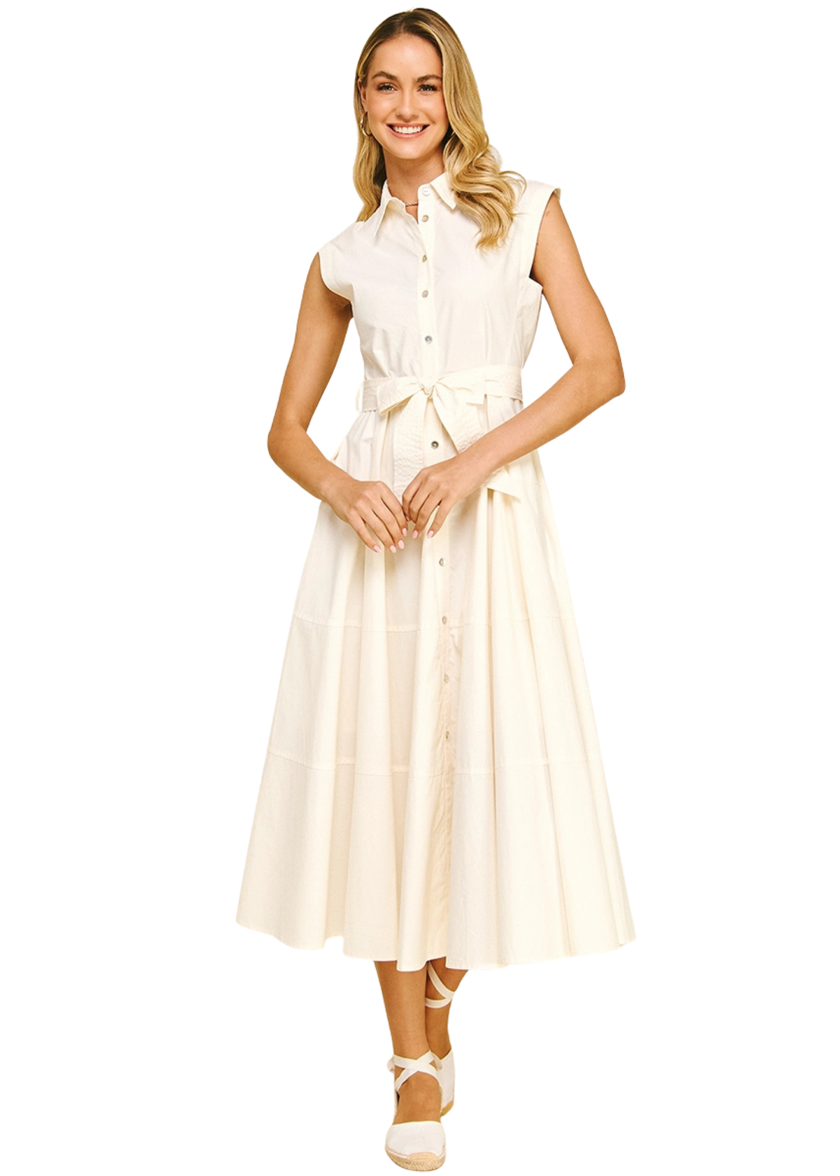 Button Down Maxi Dress