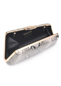 Snake Asymmetrical Evening Bag