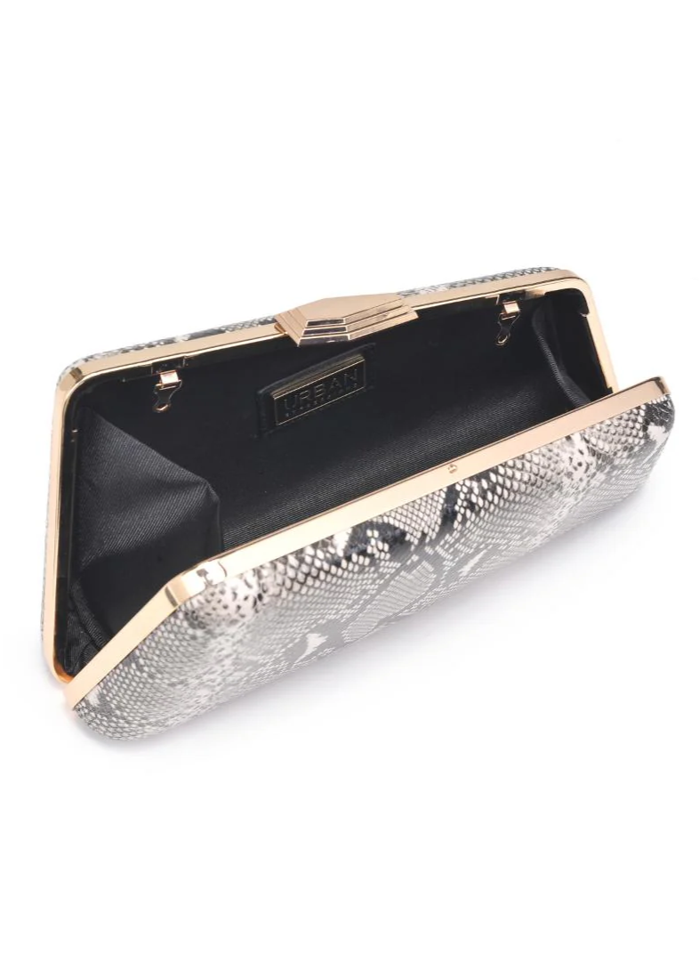 Snake Asymmetrical Evening Bag