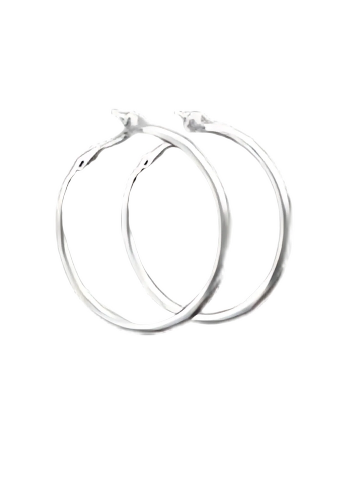 40mm Gold Dipped Hoops
