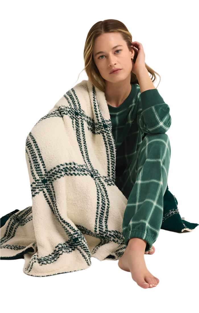 Plaid Plush Blanket