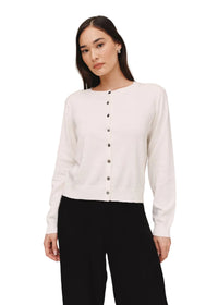 Crew Neck Cardigan