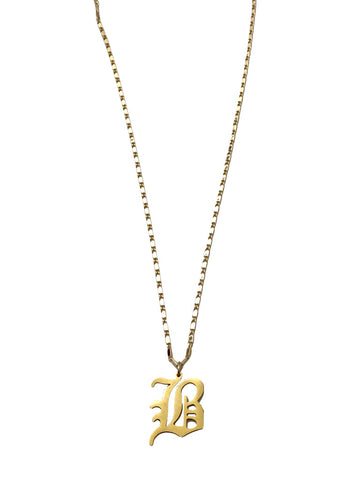 Beloved Initial Necklace